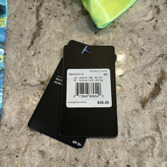 3 month Hurley SPF50+ swimsuit - Picture 5 of 5